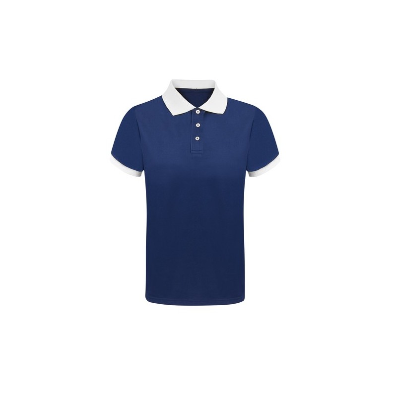 Polo publicitaire personnalisé Tecnic Rebon Matières : polyester Taille textile : XL Couleurs : gris cadeau entreprise pas cher