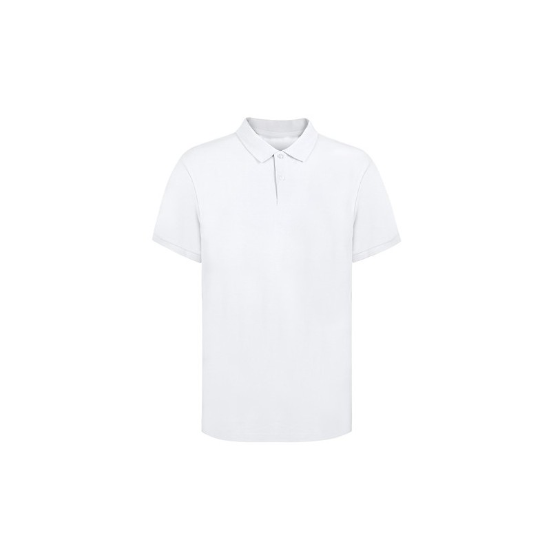 Polo Blanc Confortable et Stylé pour Adulte - Koupan Matières : coton Taille textile : S Couleurs : blanc