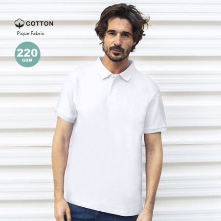 Polo Blanc Confortable et Stylé pour Adulte - Koupan Matières : coton Taille textile : XXL Couleurs : blanc accessoire événement