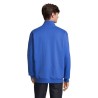 Sweat Zip Col Confortable et Éthique Personnalisé - Conrad Taille textile : L Couleurs : bleu royal cadeau collaborateur premium