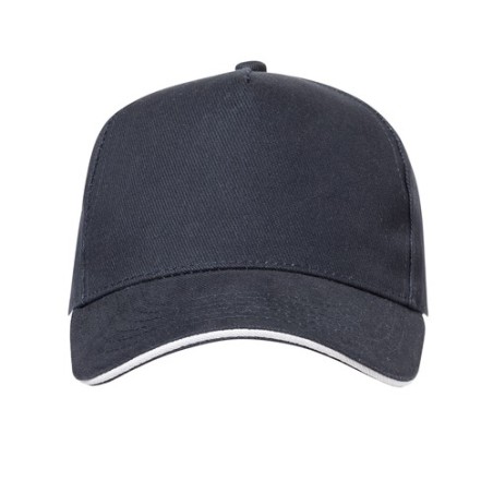 Casquette Personnalisée et Publicitaire Éco-responsable Mimax Matières : coton Couleurs : gris marquage laser ultra précis