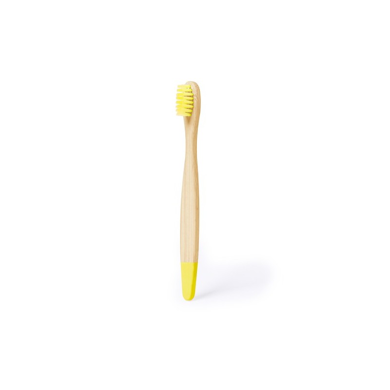 Brosse à Dents Éco-responsable et Personnalisée Amusante - Becu Matières : bambou Couleurs : bleu cadeau client original
