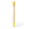 Brosse à Dents Éco-responsable et Personnalisée Amusante - Becu Matières : bambou Couleurs : bleu cadeau client original