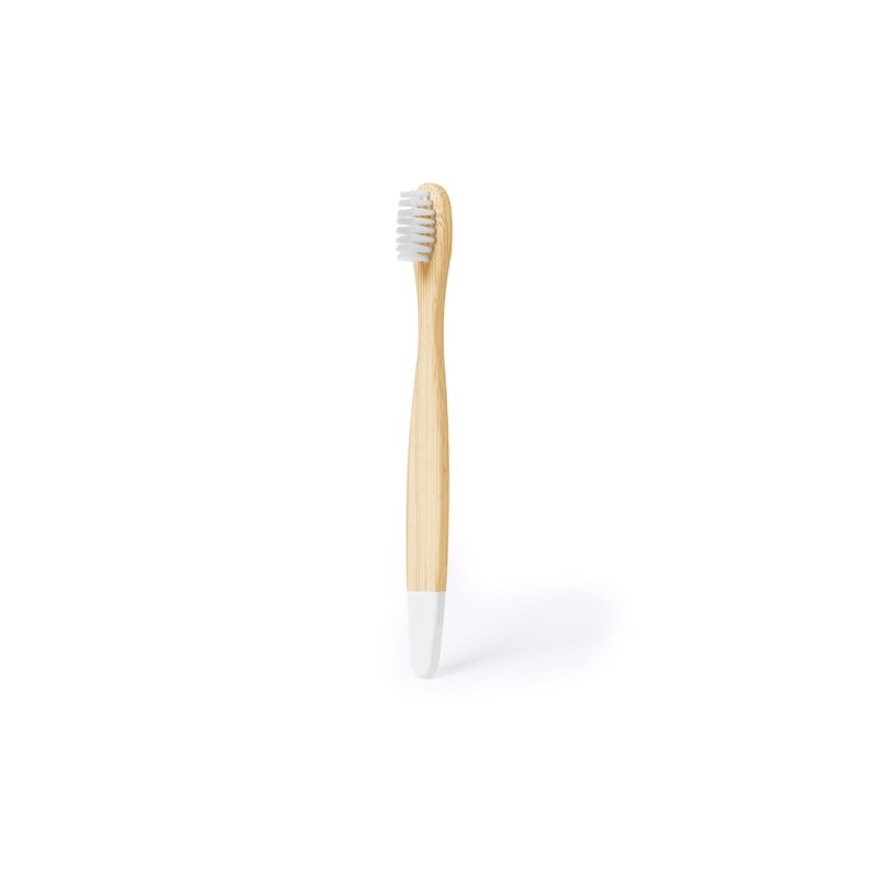 Brosse à Dents Éco-responsable et Personnalisée Amusante - Becu Matières : bambou Couleurs : rouge objet promotionnel éco-respon