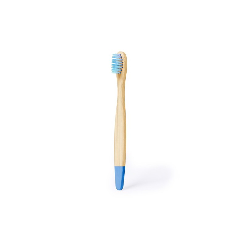 Brosse à Dents Éco-responsable et Personnalisée Amusante - Becu Matières : bambou Couleurs : jaune goodies entreprise design