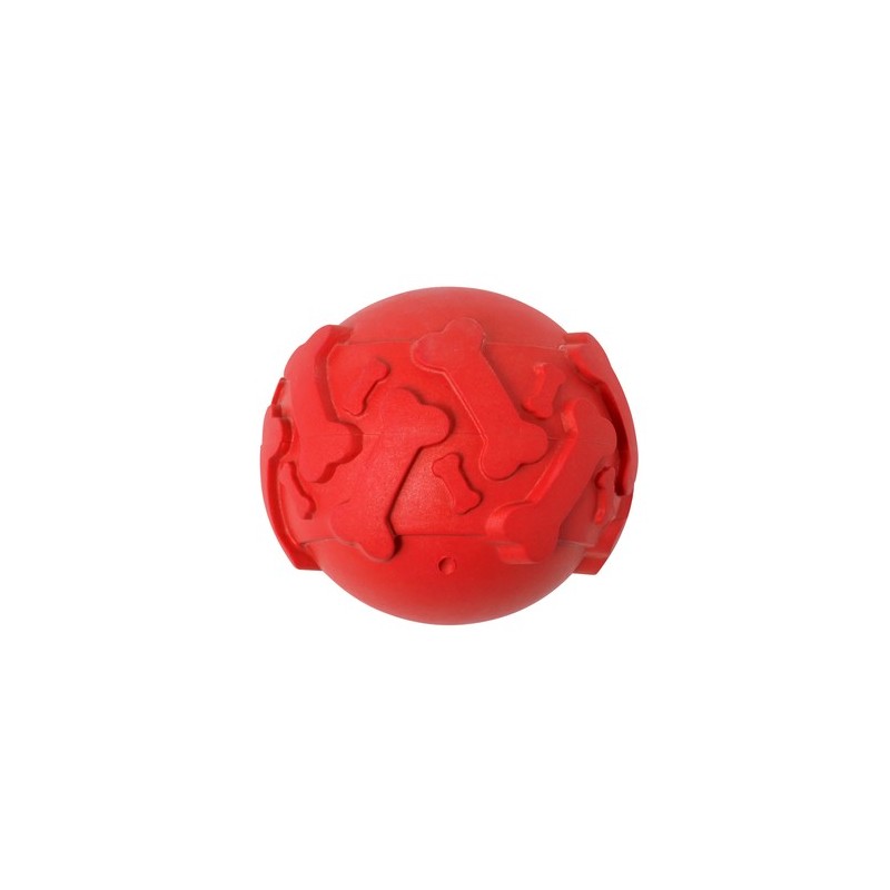 Balle Amusante Personnalisée pour Animaux Bigel pas cher Couleurs : rouge Matières : TPR