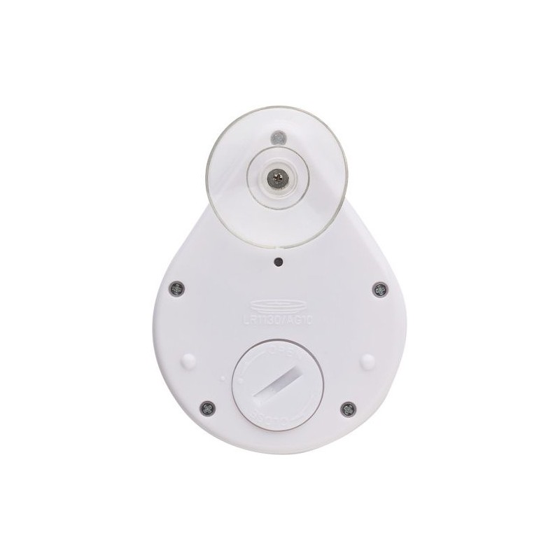 Minuteur digital personnalisé en ABS pour douche - Kendrick Matières : fer Couleurs : blanc personnalisable avec votre logo