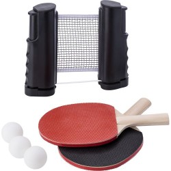 Ensemble de ping-pong personnalisé en ABS - Melinda Matières : ABS Couleurs : noir