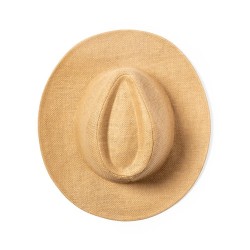 Chapeau publicitaire en Paille de Papier Mulins goodies publicitaire événementiel