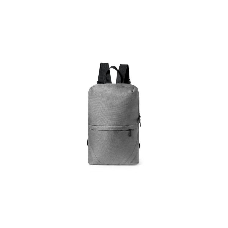 Sac à Dos Éco-responsable Personnalisable Bronul Couleurs : gris Matières : polyester recyclé