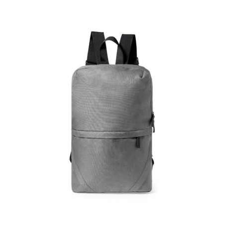 Sac à Dos Éco-responsable Personnalisable Bronul Couleurs : gris Matières : polyester recyclé