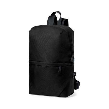 Sac à Dos Éco-responsable Personnalisable Bronul Couleurs : gris Matières : polyester recyclé cadeau affaires élégant