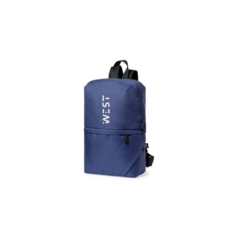 Sac à Dos Éco-responsable Personnalisable Bronul Couleurs : gris Matières : polyester recyclé cadeau entreprise pas cher
