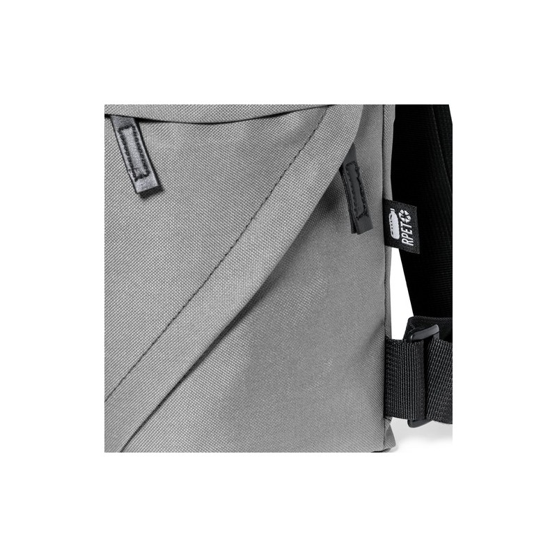 Sac à Dos Éco-responsable Personnalisable Bronul Couleurs : gris Matières : polyester recyclé marquage couleur éclatante