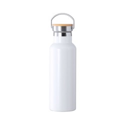 Bidon Thermique Personnalisé Sublimation Ying Matières : bambou Couleurs : blanc