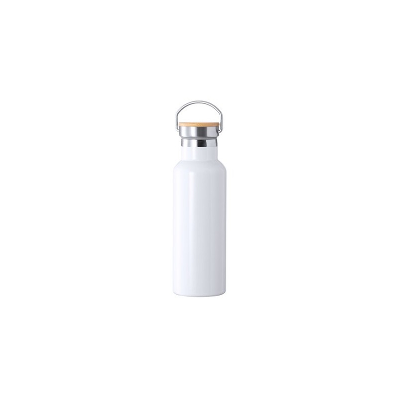 Bidon Thermique Personnalisé Sublimation Ying Matières : bambou Couleurs : blanc