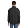 Sweat Zip Col Confortable et Éthique Personnalisé - Conrad Taille textile : 4XL Couleurs : noir personnalisable avec votre logo
