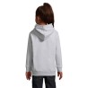 Sweat Capuche Éco-responsable et Stylé pour Enfant - CONDOR KIDS Taille textile : XXL Couleurs : gris chiné objet publicitaire r