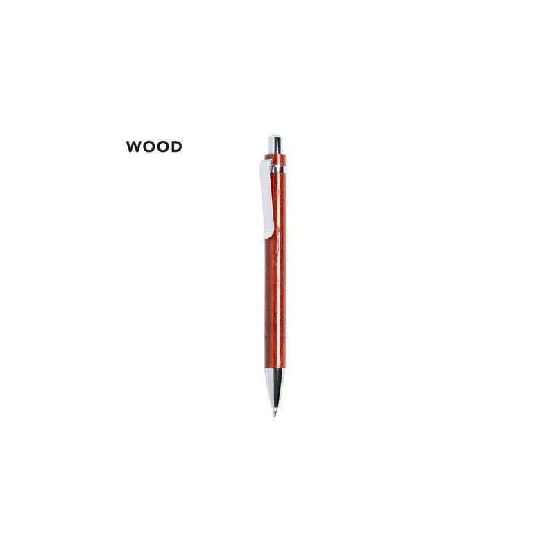 Stylo Carony en Bois Naturel - Personnalisable