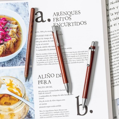 Stylo Carony en Bois Naturel - Personnalisable