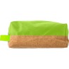Trousse de toilette  et pratique en polyester - Lynn Matières : liège Couleurs : vert cadeau entreprise pas cher