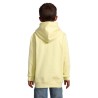 Sweat Capuche Éco-responsable et Stylé pour Enfant - CONDOR KIDS Taille textile : 3XL Couleurs : jaune clair personnalisation ra