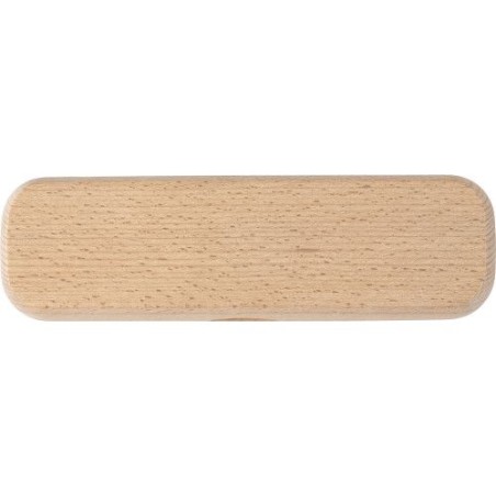 Parure élégante de stylo bille et roller en bois Oliviero Matières : bois Couleurs : brun