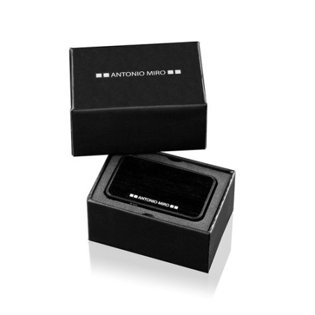 Lecteur de Cartes Personnalisé Économique - Caltex Matières : aluminium Couleurs : noir cadeau collaborateur premium