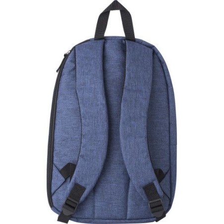 Sac à dos  en polyester personnalisé - Haley Couleurs : gris cadeau collaborateur premium