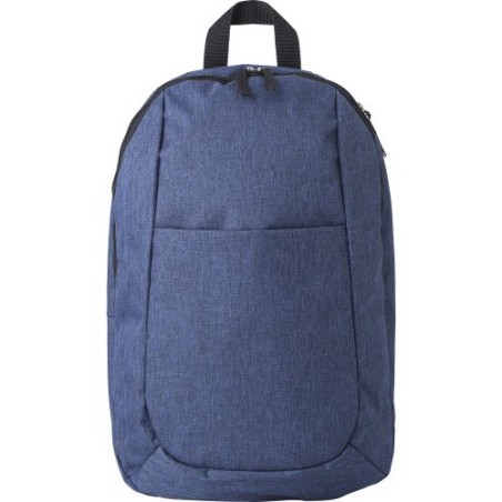 Sac à dos  en polyester personnalisé - Haley Couleurs : gris accessoire événementiel unique