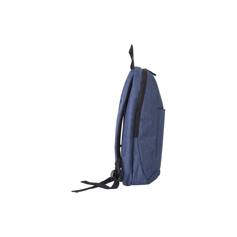 Sac à dos  en polyester personnalisé - Haley Couleurs : gris cadeau client original