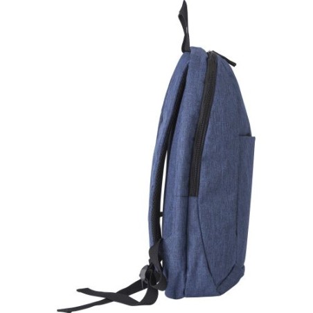 Sac à dos  en polyester personnalisé - Haley Couleurs : gris cadeau client original