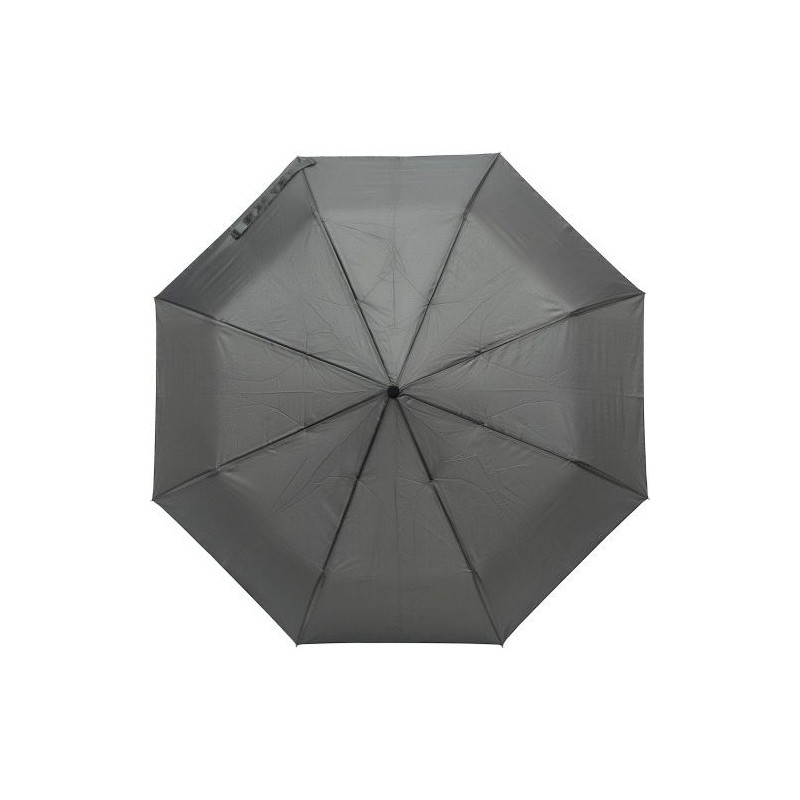 Parapluie pliable personnalisé et publicitaire - Conrad Matières : polyester Couleurs : noir