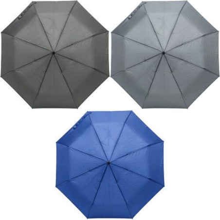Parapluie pliable personnalisé et publicitaire - Conrad Matières : polyester Couleurs : noir goodies publicitaire événementiel