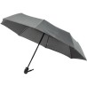 Parapluie pliable personnalisé et publicitaire - Conrad Matières : polyester Couleurs : gris goodies entreprise design