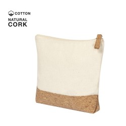 Nécessaire Trousse de Toilette Personnalisable Subrum Matières : liège Couleurs : naturel 2