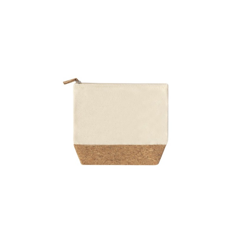 Nécessaire Trousse de Toilette Personnalisable Subrum Matières : liège Couleurs : naturel impression haute définition