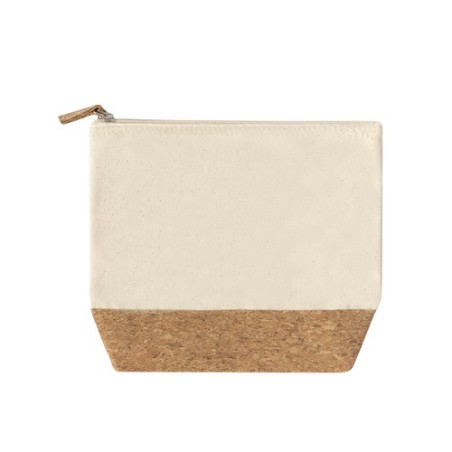 Nécessaire Trousse de Toilette Personnalisable Subrum Matières : liège Couleurs : naturel impression haute définition