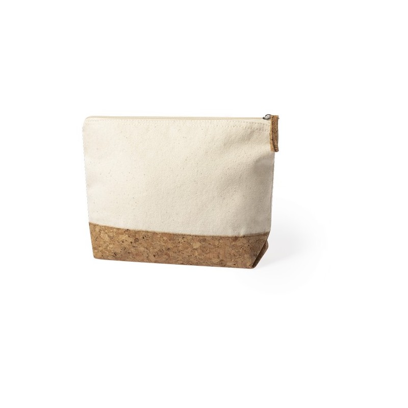 Nécessaire Trousse de Toilette Personnalisable Subrum Matières : liège Couleurs : naturel marquage laser ultra précis
