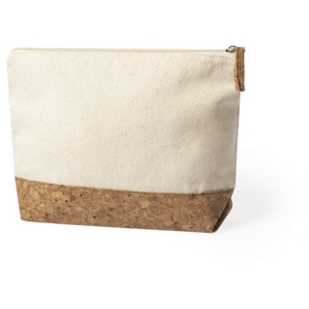 Nécessaire Trousse de Toilette Personnalisable Subrum Matières : liège Couleurs : naturel marquage laser ultra précis