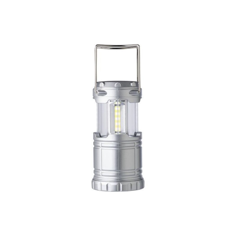 Lampe de camping rétractable légère et pratique personnalisée - Jordan Matières : plastique Couleurs : argenté personnalisable a