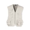 Gilet personnalisé unique reporter soviétique Matières : coton Taille textile : XL Couleurs : beige personnalisable avec votre l