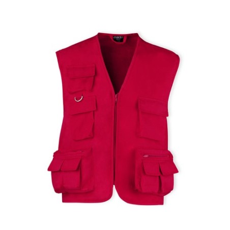 Gilet personnalisé unique reporter soviétique Matières : coton Taille textile : XL Couleurs : beige personnalisation sur mesure