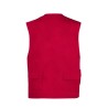 Gilet personnalisé unique reporter soviétique Matières : coton Taille textile : XXL Couleurs : bleu marine accessoire événementi