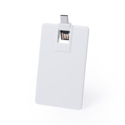 Clé USB Personnalisée 16Go Éco-responsable - Milen Couleurs : blanc