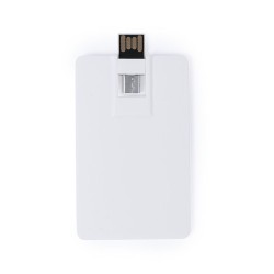 Clé USB Personnalisée 16Go Éco-responsable - Milen Couleurs : blanc 2