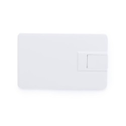 Clé USB Personnalisée 16Go Éco-responsable - Milen Couleurs : blanc cadeau entreprise pas cher