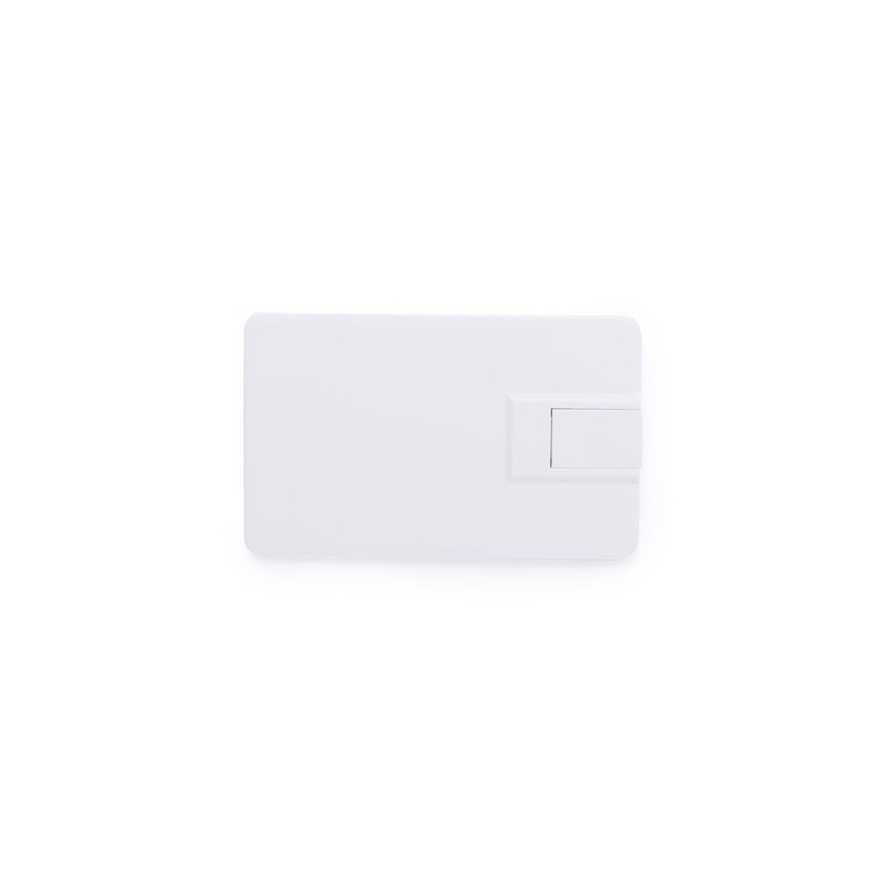 Clé USB Personnalisée 16Go Éco-responsable - Milen Couleurs : blanc cadeau entreprise pas cher