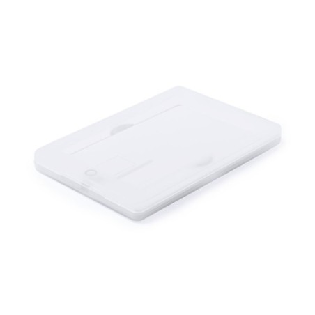Clé USB Personnalisée 16Go Éco-responsable - Milen Couleurs : blanc marquage laser ultra précis