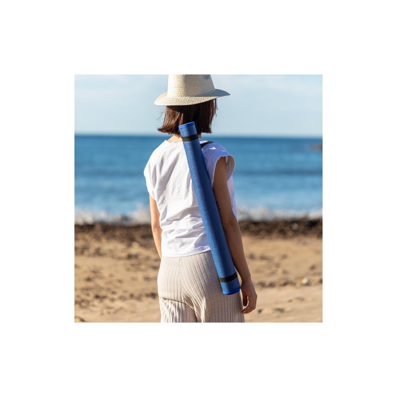 Natte de Plage Personnalisée Économique - Reiven Matières : polypropylène (PP) Couleurs : jaune impression logo haute qualité